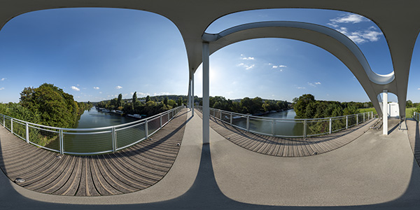 Le Port-Marly — passerelle